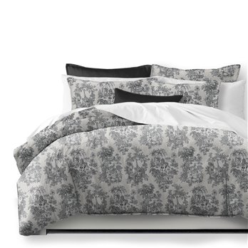 Kaelan Black Comforter and Pillow Sham(s) Set - Size King / California King