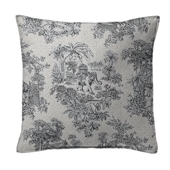Kaelan Black Decorative Pillow - Size 24" Square