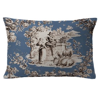 Genie Wedgwood Decorative Pillow - Size 14"x20" Rectangle