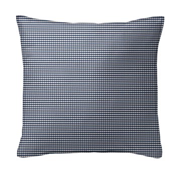 Rockton Check Indigo Decorative Pillow - Size 20" Square