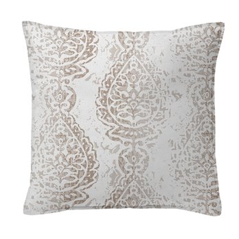 Taylor's Pick Ecru Decorative Pillow - Size 24" Square