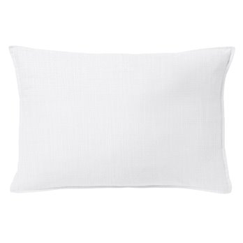 Ancebridge Bright White Decorative Pillow - Size 14"x20" Rectangle