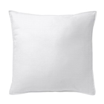 Nova White Decorative Pillow - Size 20" Square