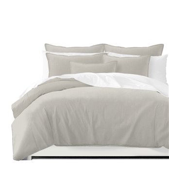 Sutton Oatmeal Comforter and Pillow Sham(s) Set - Size Super King