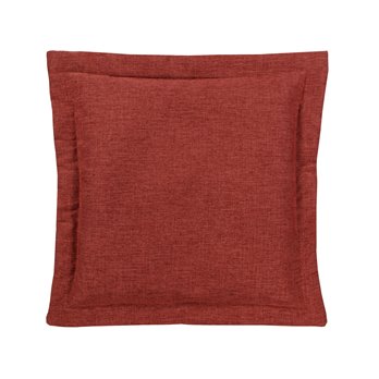 Zen Linen Euro Sham - Woven Red