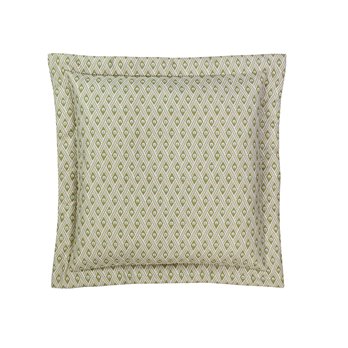 Zen Linen Euro Sham - Lattice