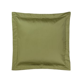 Zen Linen Euro Sham - Solid Green