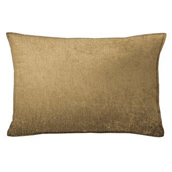 Juno Velvet Gold Decorative Pillow - Size 14"x20" Rectangle