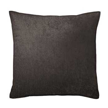 Juno Velvet Chocolate Decorative Pillow - Size 20" Square