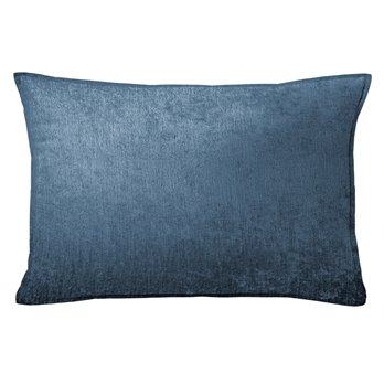 Juno Velvet Bluebell Decorative Pillow - Size 14"x20" Rectangle