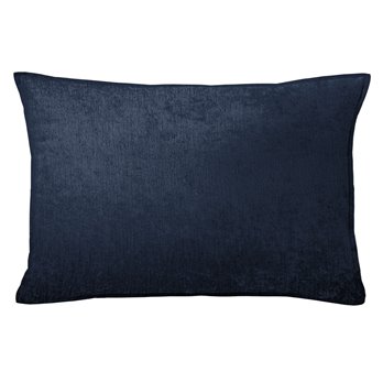 Juno Velvet Navy Decorative Pillow - Size 14"x20" Rectangle