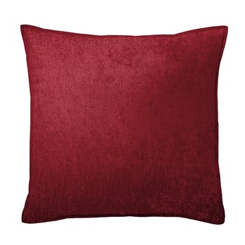 Juno Velvet Red Decorative Pillow - Size 20" Square