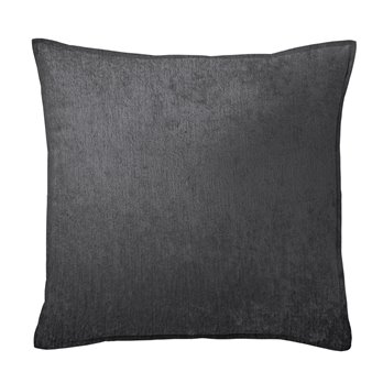 Juno Velvet Gray Decorative Pillow - Size 24" Square