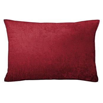 Juno Velvet Red Decorative Pillow - Size 14"x20" Rectangle