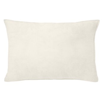 Vanessa Ivory Decorative Pillow - Size 14"x20" Rectangle