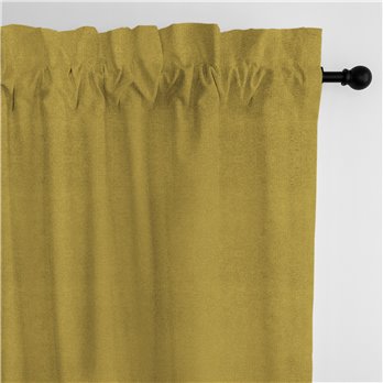 Vanessa Curry Pole Top Drapery Panel - Pair - Size 50"x120"