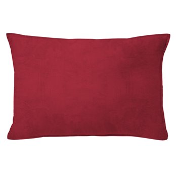 Vanessa Red Decorative Pillow - Size 14"x20" Rectangle