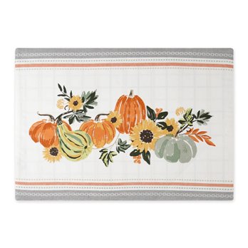 Fall Squash Embellished Placemat