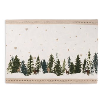 Winter Woodland Printed Placemat
