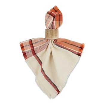 Pumpkin Spice Plaid Napkin