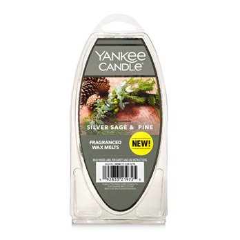 Yankee Candle Silver Sage & Pine Wax Melts 6-Pack