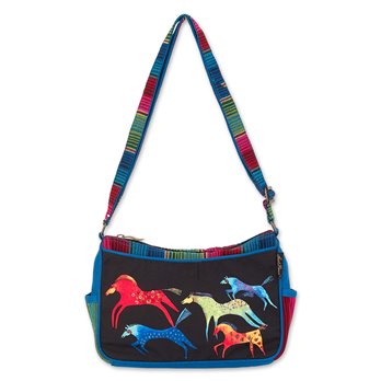 Dancing Horses Crossbody Bag