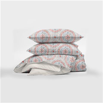 Zayla Coral Standard/Queen Pillow Sham
