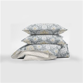 Osha Barley/Gray Standard/Queen Pillow Sham