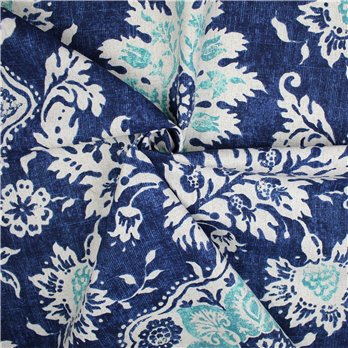 Osha Blue/Aqua Fabric By The Yard