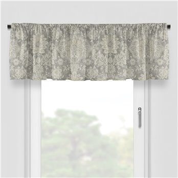 Osha Taupe/Beige Tailored Valance