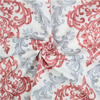 Adira Coral Fabric By The Yard