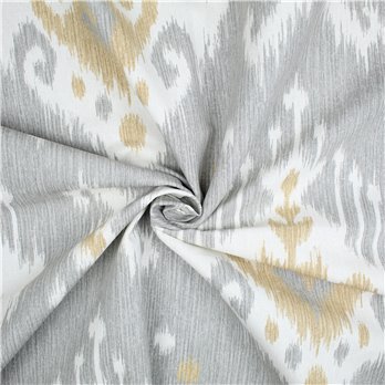 Mahal Gray Fabric By The Yard