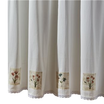 Antiquarian Blooms Shower Curtain 72X72