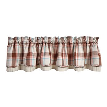 Mountbatten Lined Layered Valance 72X16