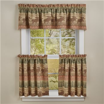 Moose Jacquard Tiers 72X24