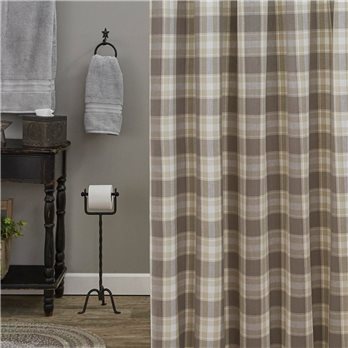 Weathered Oak Shower Curtain 72X72