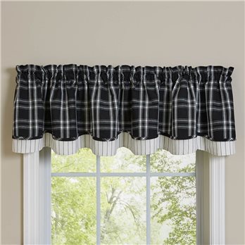 Fairfield Lined Layered Valance 72X16