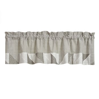 Millstone Lined Patch Valance 60X14