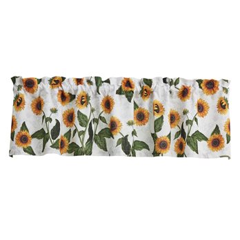 Sunflower Toile Valance 60X14