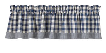 York Valance 72X14-Blue