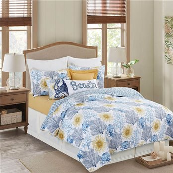 Monterey Mist King Quilt Set