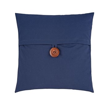 Blue Envelope Throw Pillow