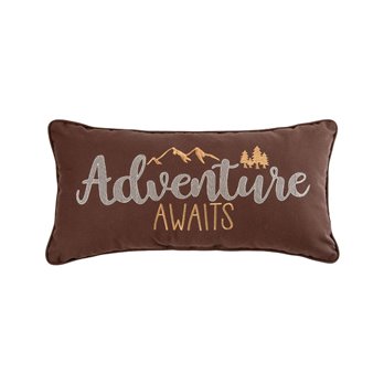 Adventure Awaits Throw Pillow