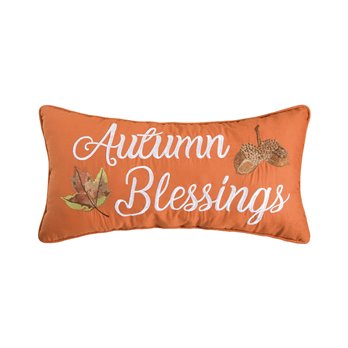 Autumn Blessings Throw Pillow