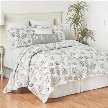 Fenwick Isle Gray King Quilt Set