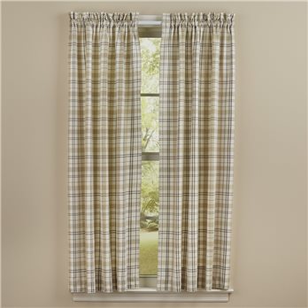 In The Meadow Plaid Panels 72X63