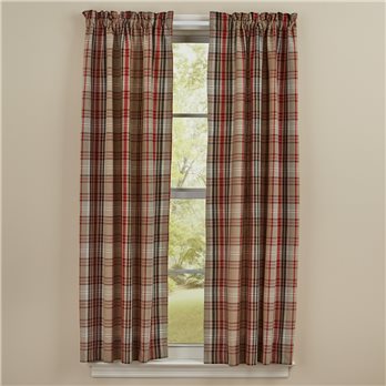 Bear Country Plaid Panels 72X63