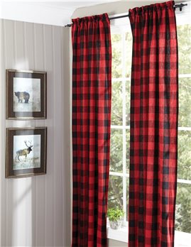 Buffalo Check Lined Panel 72X84