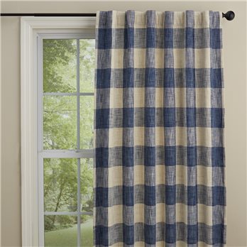 Chesney Hidden Tab Panel 50X84 Blue