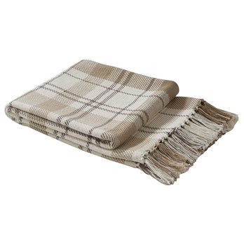 In The Meadow Plaid Throw 50X60